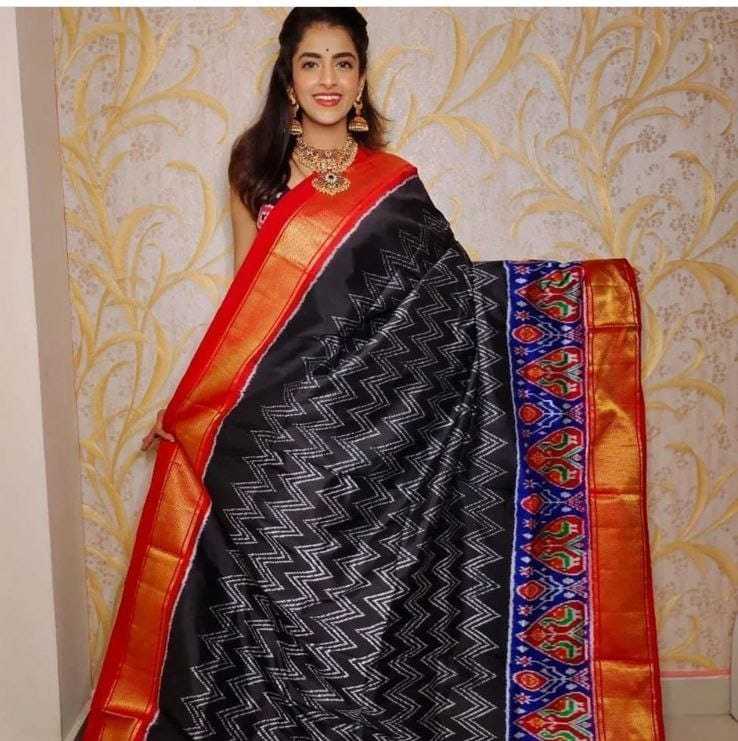 YNF SOFT SILK RRW 03 SILK SAREES WHOLESALE SOFT SILK TRADITIONAL IKAT SAREES MANUFACTURER